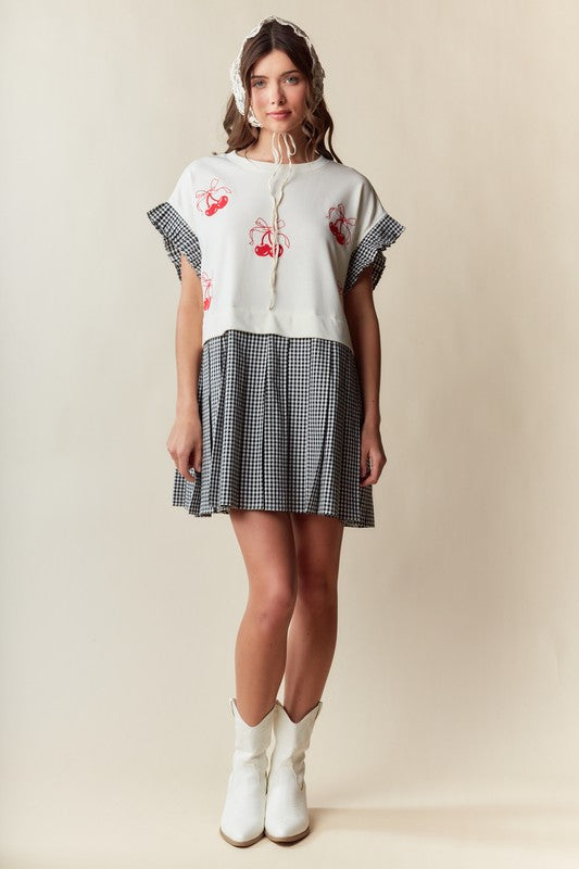 Vestido Cherry & Vichy
