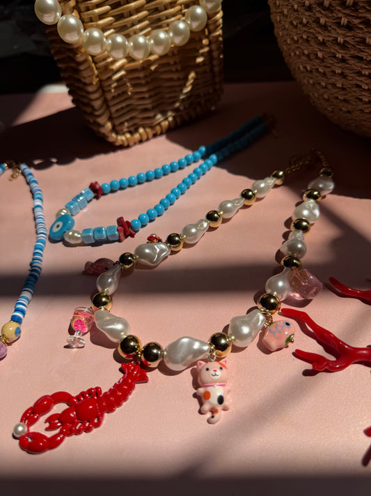 Collar Charms Langostas
