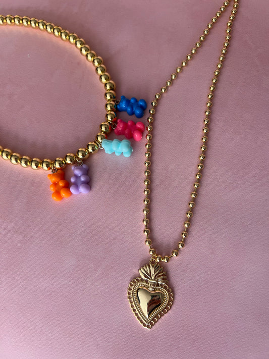 Collar Corazón Liso