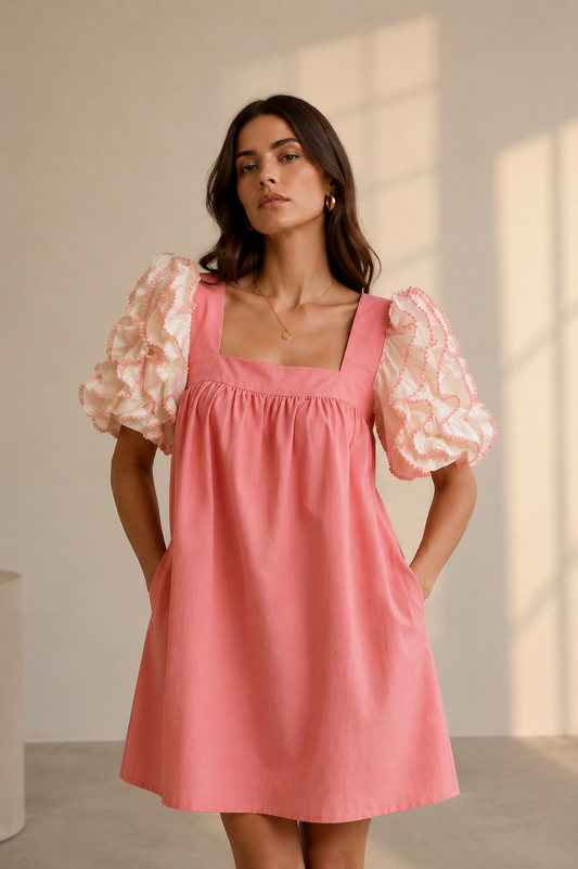 Vestido Peach