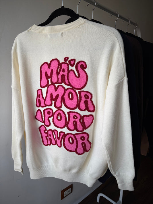 Sudadera Más Amor